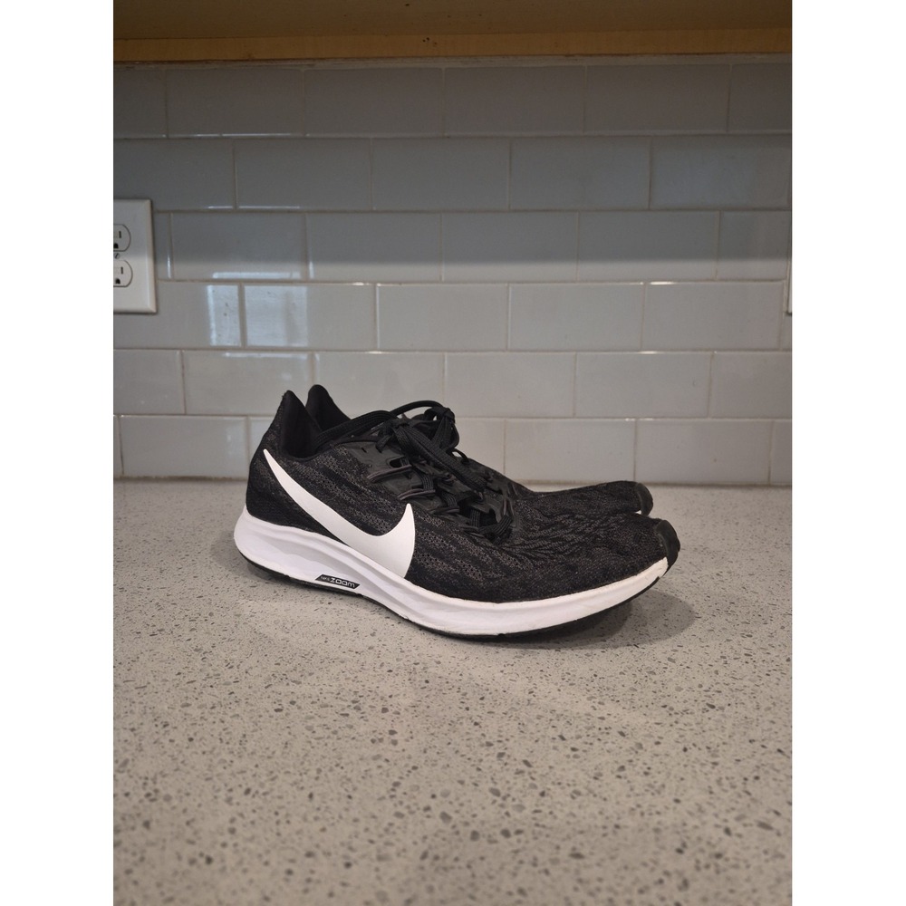 Men's Nike Air Zoom Pegasus 36 Running Black/White 2019 AQ2203-002 Size 10.5